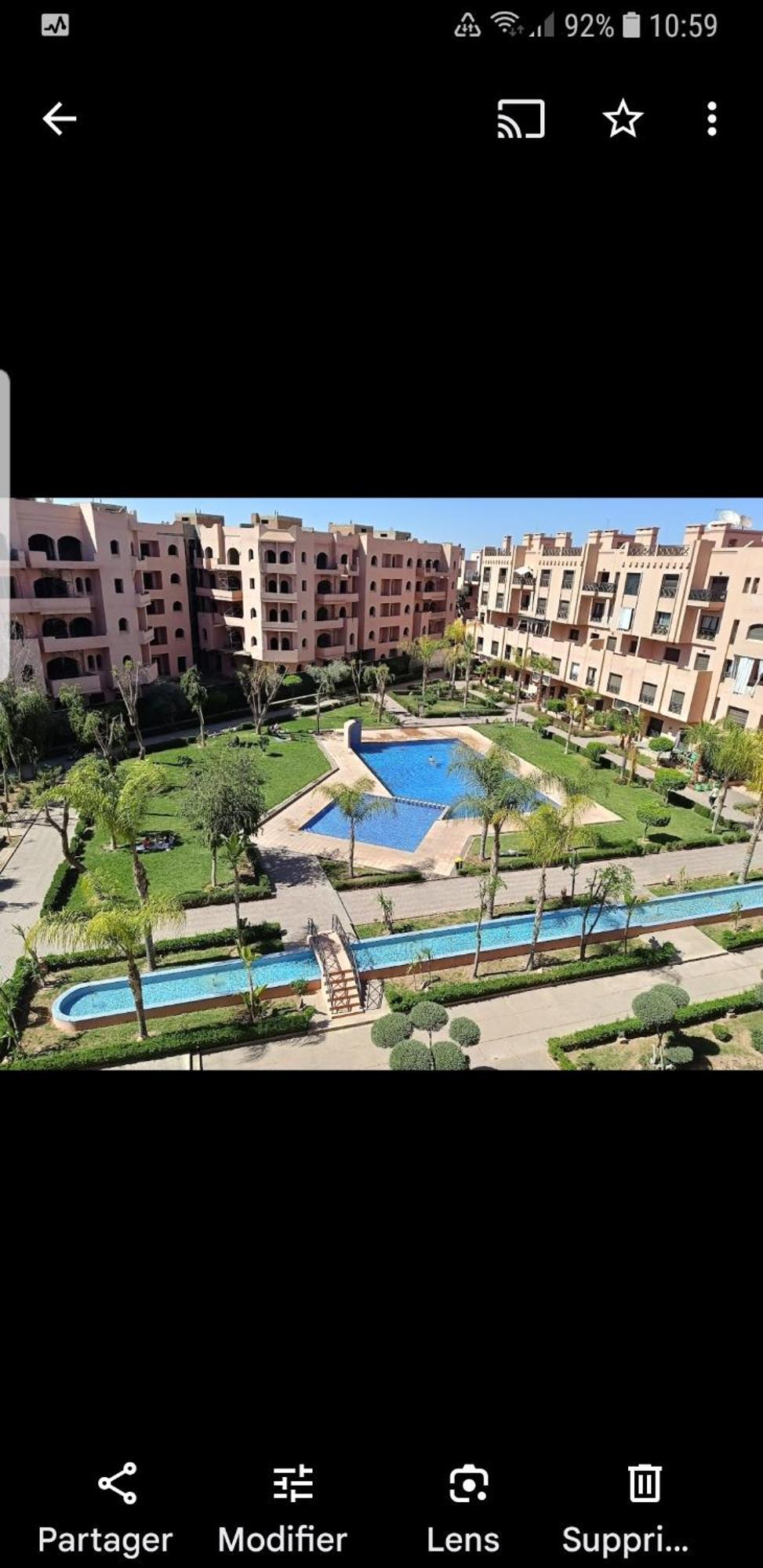Un Moderne Chic Appartement Vue Sur Piscine Marrakesh Exterior foto