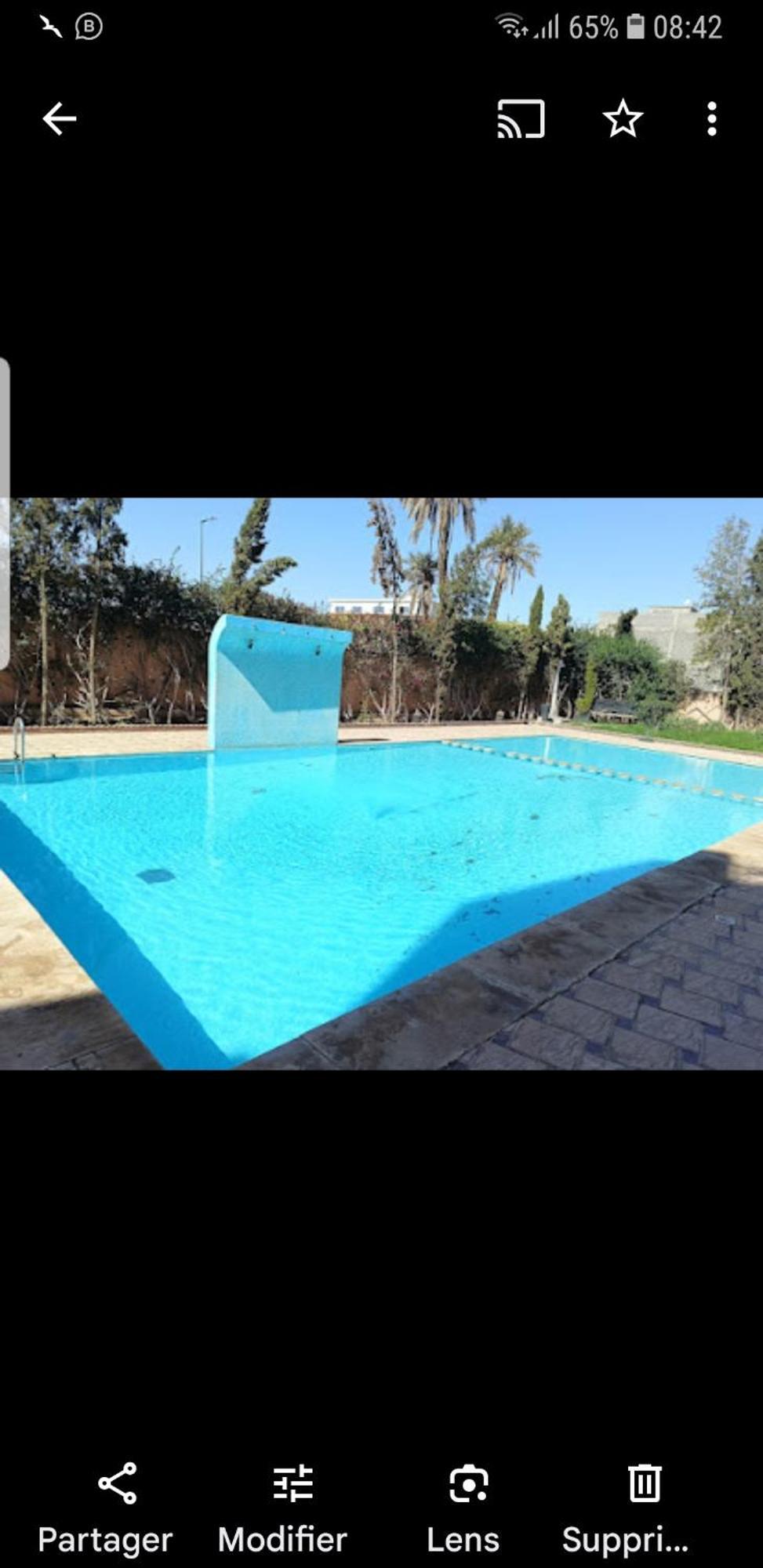 Un Moderne Chic Appartement Vue Sur Piscine Marrakesh Exterior foto